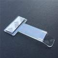 Car Windshield Parking Permit Holder — Self-Adhesive Clear Clip