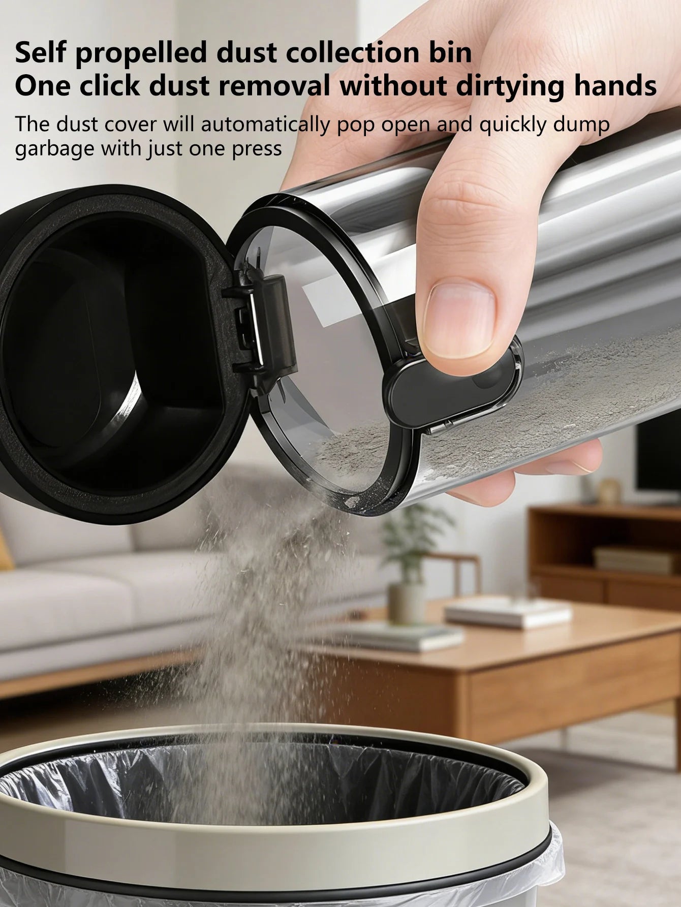Mini High-Power Car Vacuum — Instant Suction, No Backflow, Home & Auto