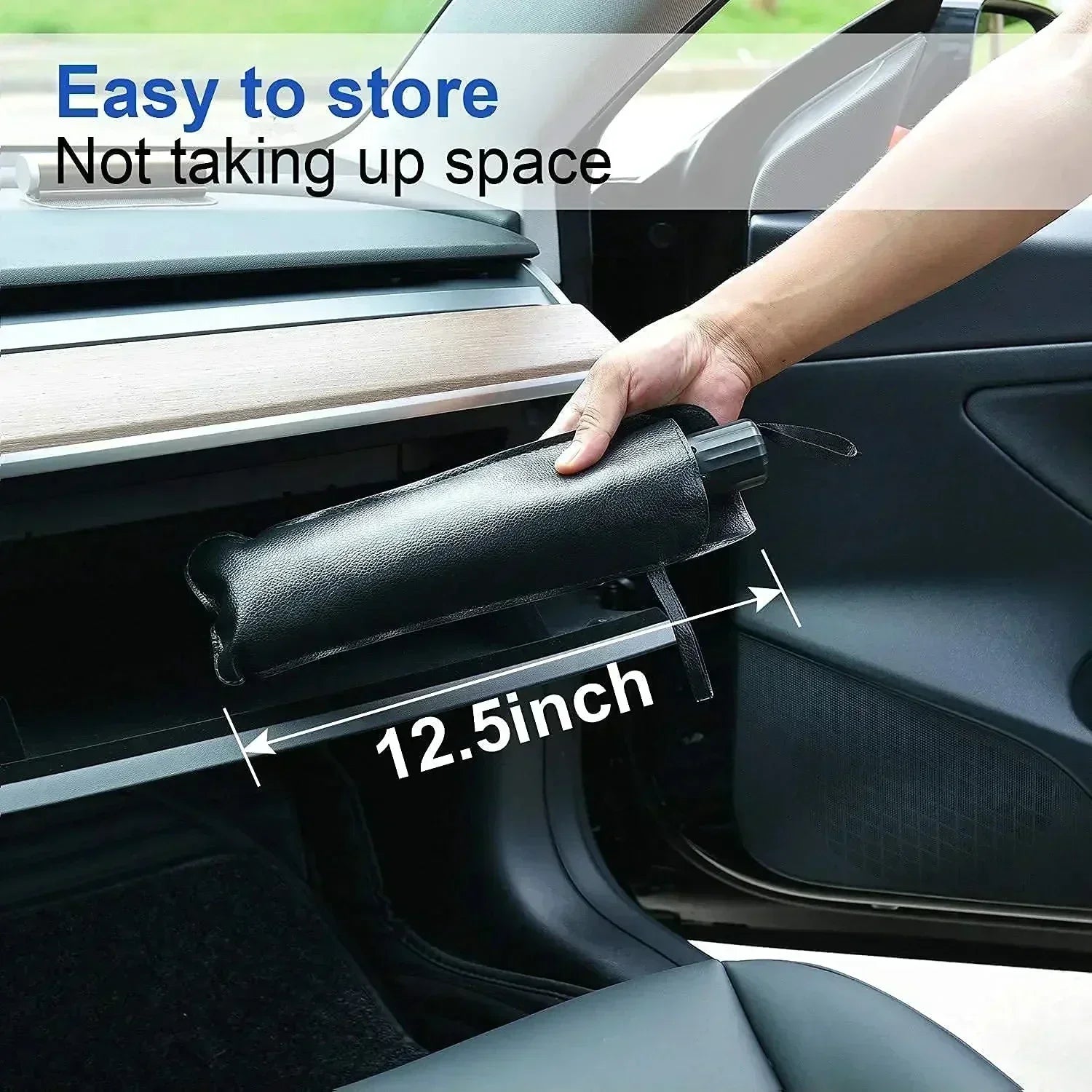 Interior Windshield Sun Shade — Umbrella Style, Summer Heat Protection