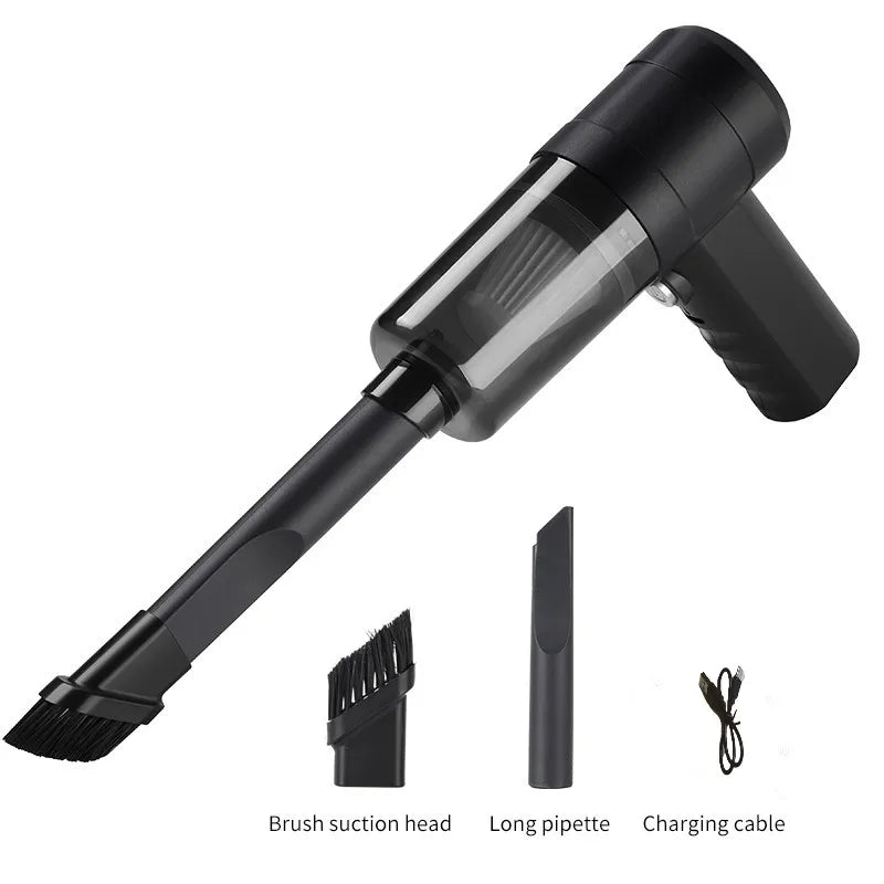 Multi-Scenario Car Vacuum — Compact Handheld, Interior Versatile Use