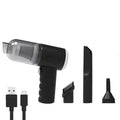 Combo USB-Charged Car Vacuum — Home & Auto High-Power Cleaning