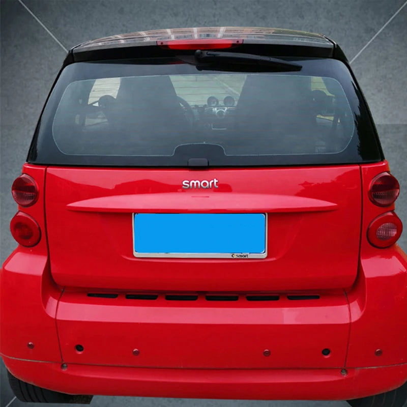 Car Rear Bumper Trunk Back Door Handle Sticker For Old Smart fortwo 451 Auxiliary Knob Exterior Decoration Auto Car Accessories