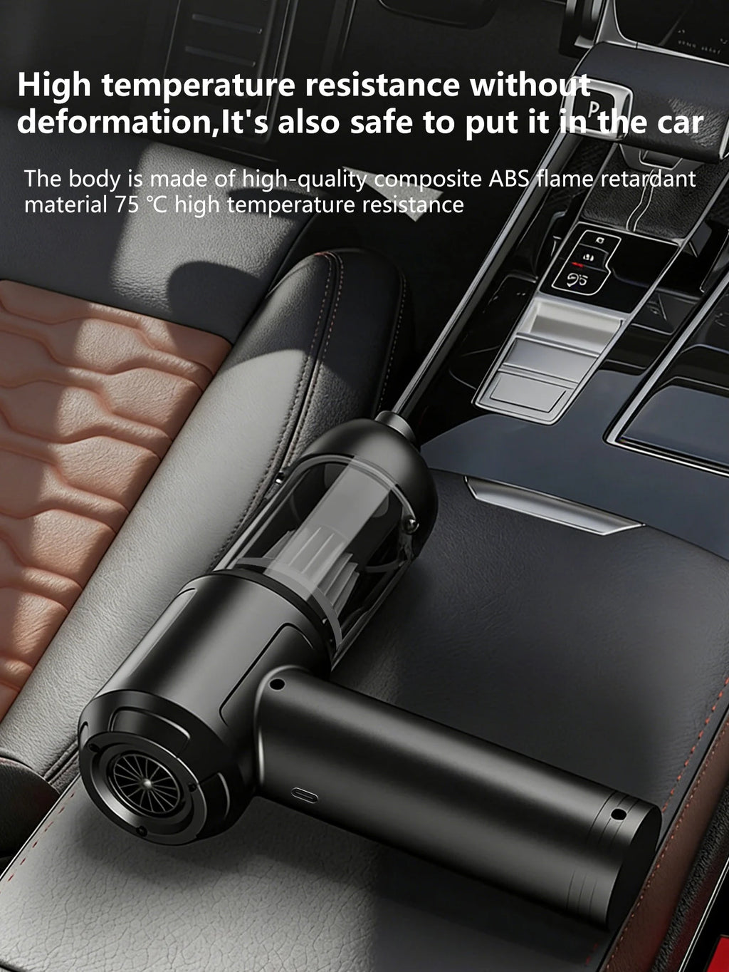 Mini High-Power Car Vacuum — Instant Suction, No Backflow, Home & Auto