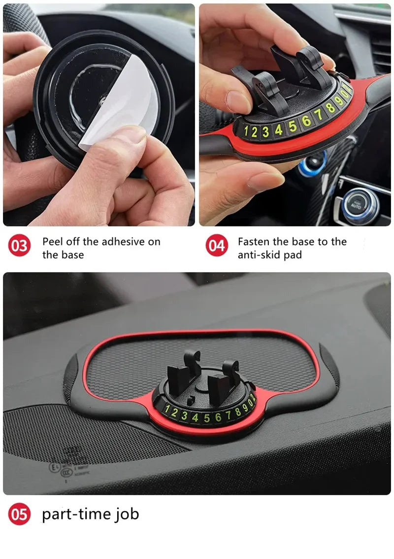 MultiFunction Car Anti-Slip Mat Auto Phone Holder Non Slip Sticky Anti Slide Mobile Phone Mount Silicone Dashboard Car Pad Mat