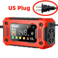 Smart 12V Car Battery Charger — 15A/8A with Pulse Repair & Digital Display