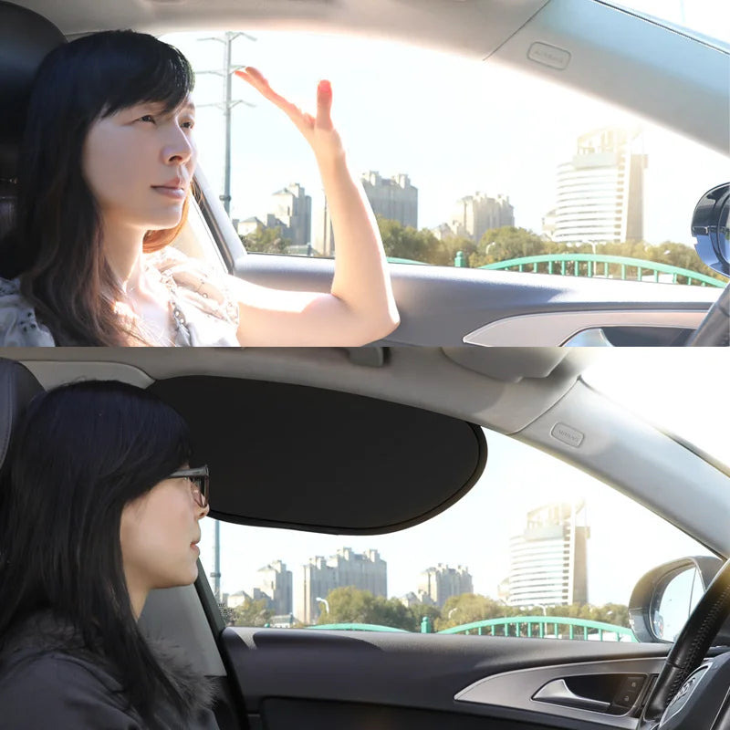 Static Cling Car Side Window Sun Shade — Traceless, UV & Heat Block