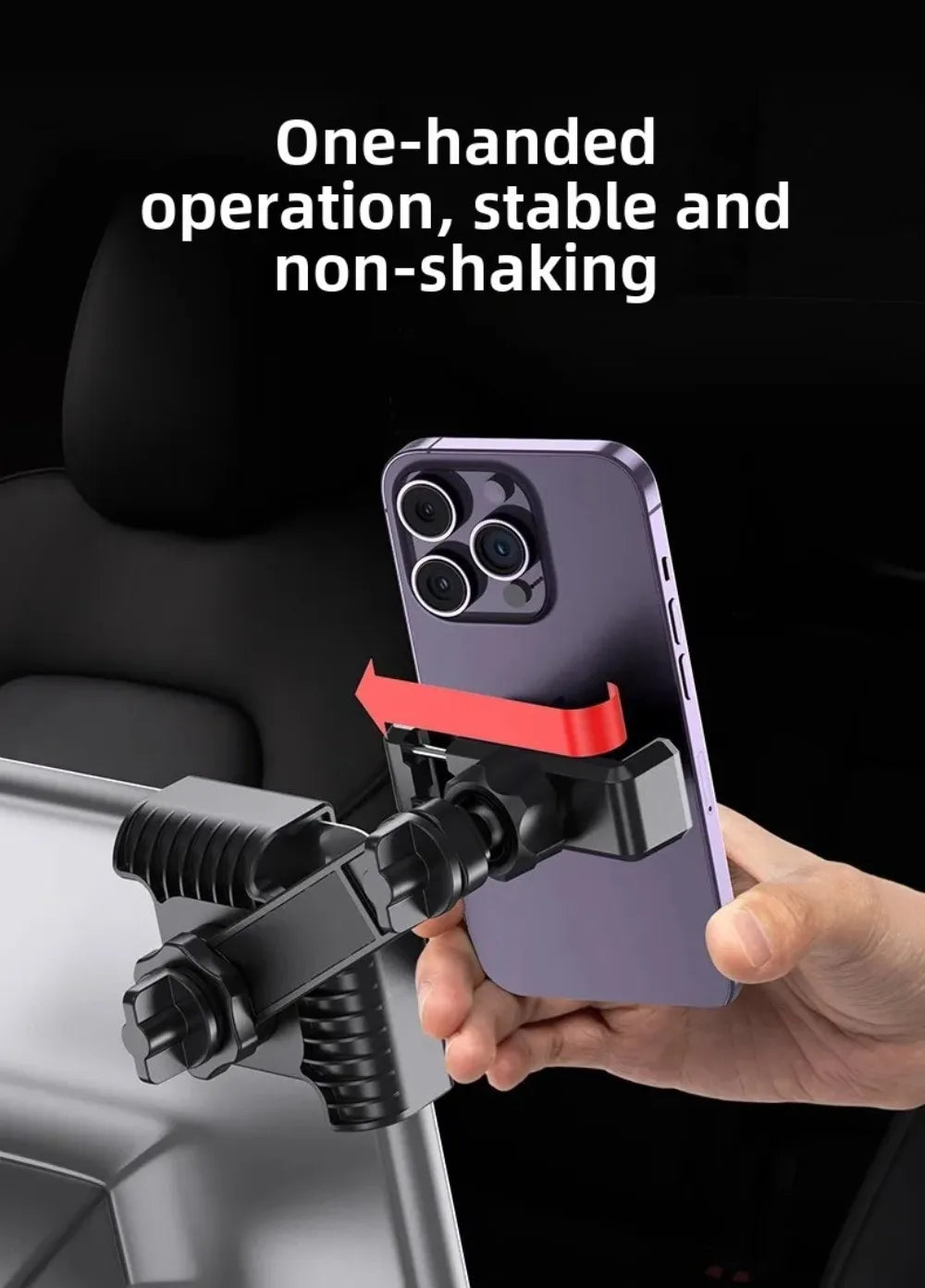 Magnetic Car Phone Holder for Tesla Model 3/Y/X/S Car Display Screen Side 360 Degree Rotation Car Mount for IPhone 12 13 14 15