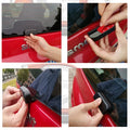 Car Rear Bumper Trunk Back Door Handle Sticker For Old Smart fortwo 451 Auxiliary Knob Exterior Decoration Auto Car Accessories