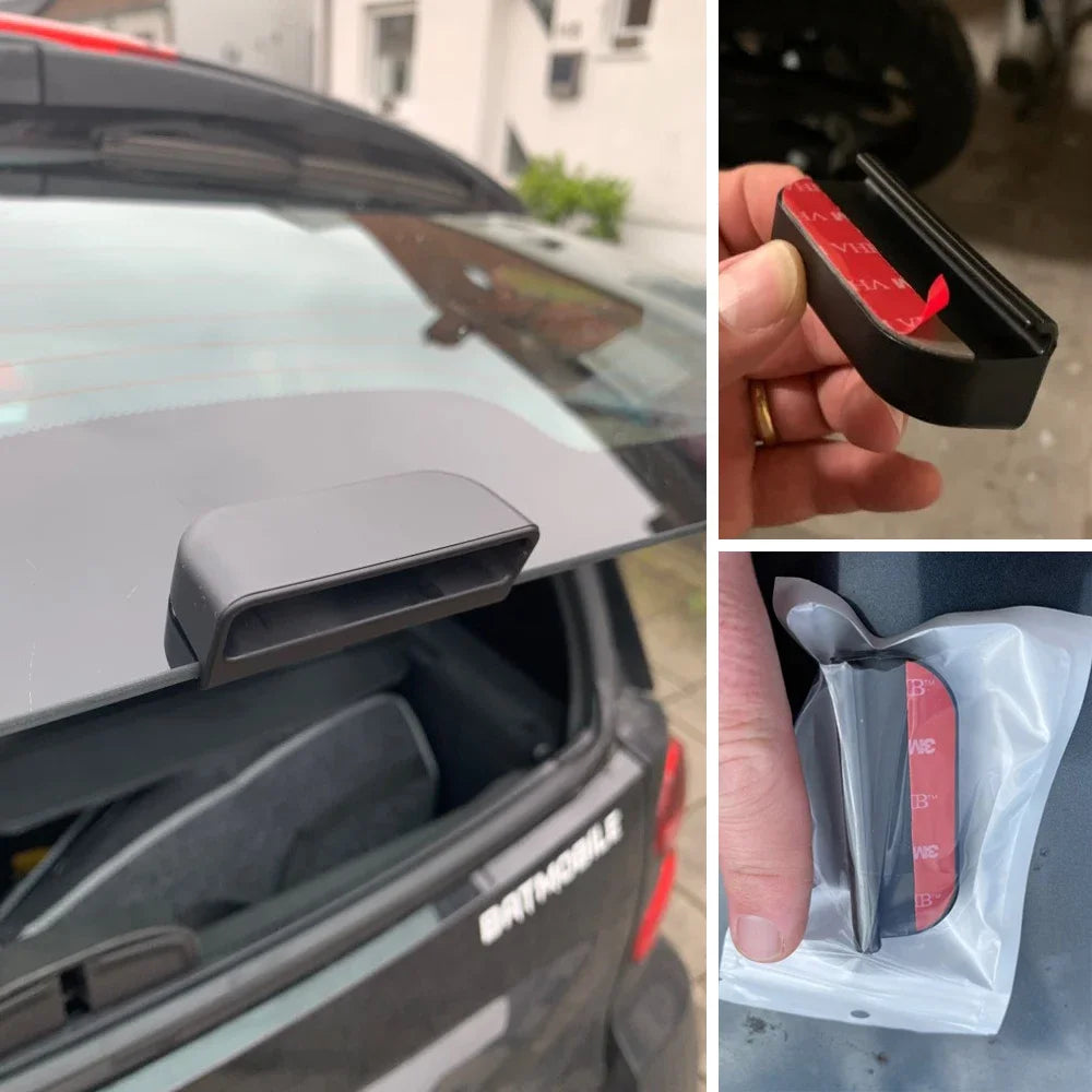 Car Rear Bumper Trunk Back Door Handle Sticker For Old Smart fortwo 451 Auxiliary Knob Exterior Decoration Auto Car Accessories