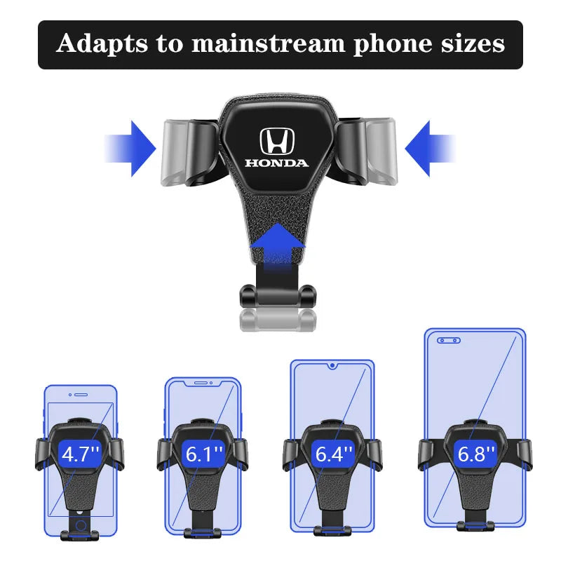 Car Internal Accessories Auto Air Outlet Phone Holder Handset For Honda Civic Fit Accord City Vezel CRV S660 Odyssey HRV Insight