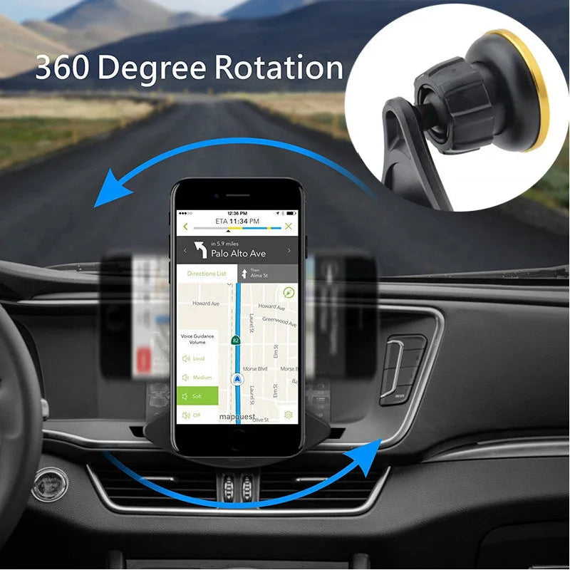 Magnet Car Phone Holder for Car CD Slot Mount Phone Holder Stand for iPhone Samsung Xiaomi Huawei Mobile Phone Magnetic Holder
