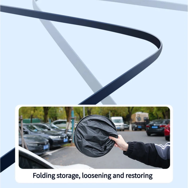 UV-Reflective Rear Windshield Sun Shade — Heat Isolation, Foldable