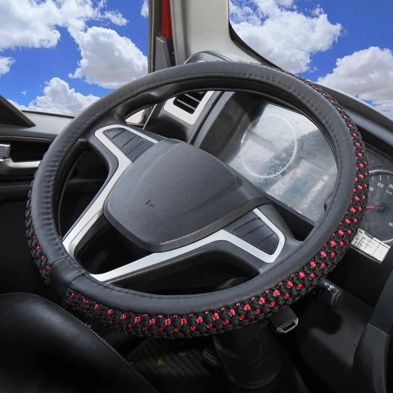 Steering Wheel Cover - installed on steering wheel
