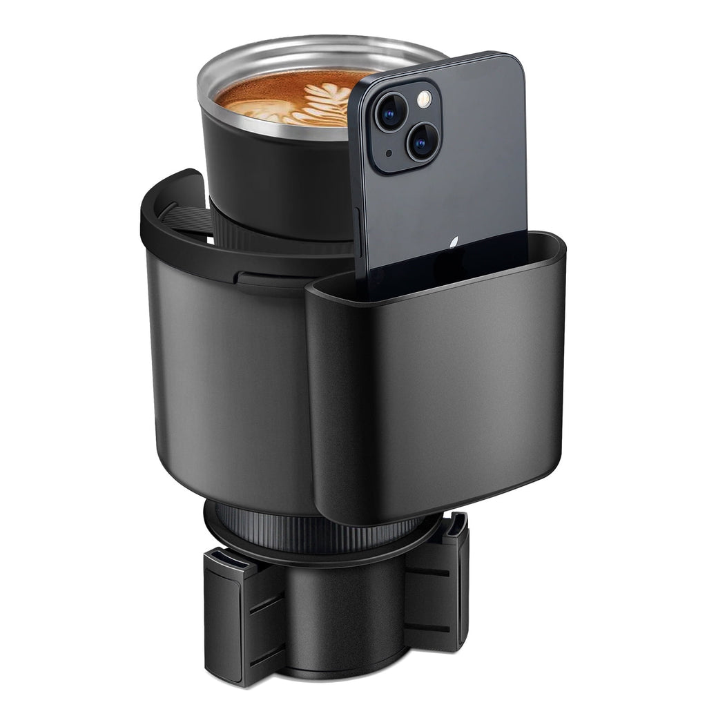 Car Cup Holder Expander — Universal Insert for Large Bottles & Travel Mugs