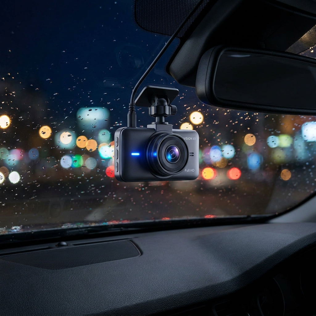Dash Cam Full HD 1080p Front Camera Night Vision