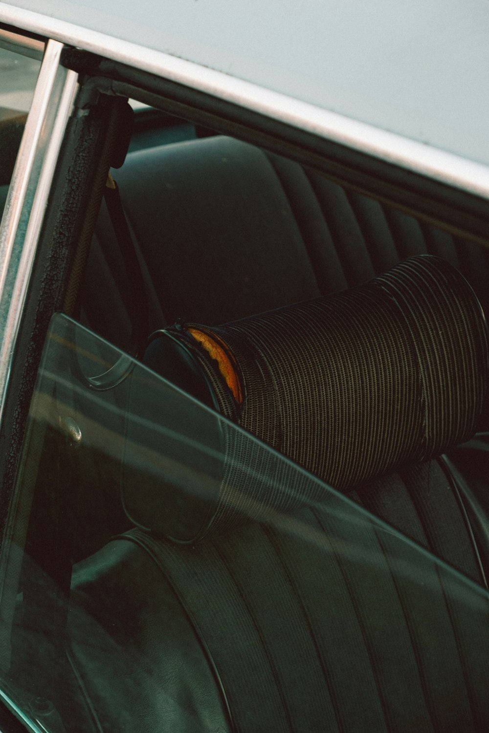 Car door and seat interior