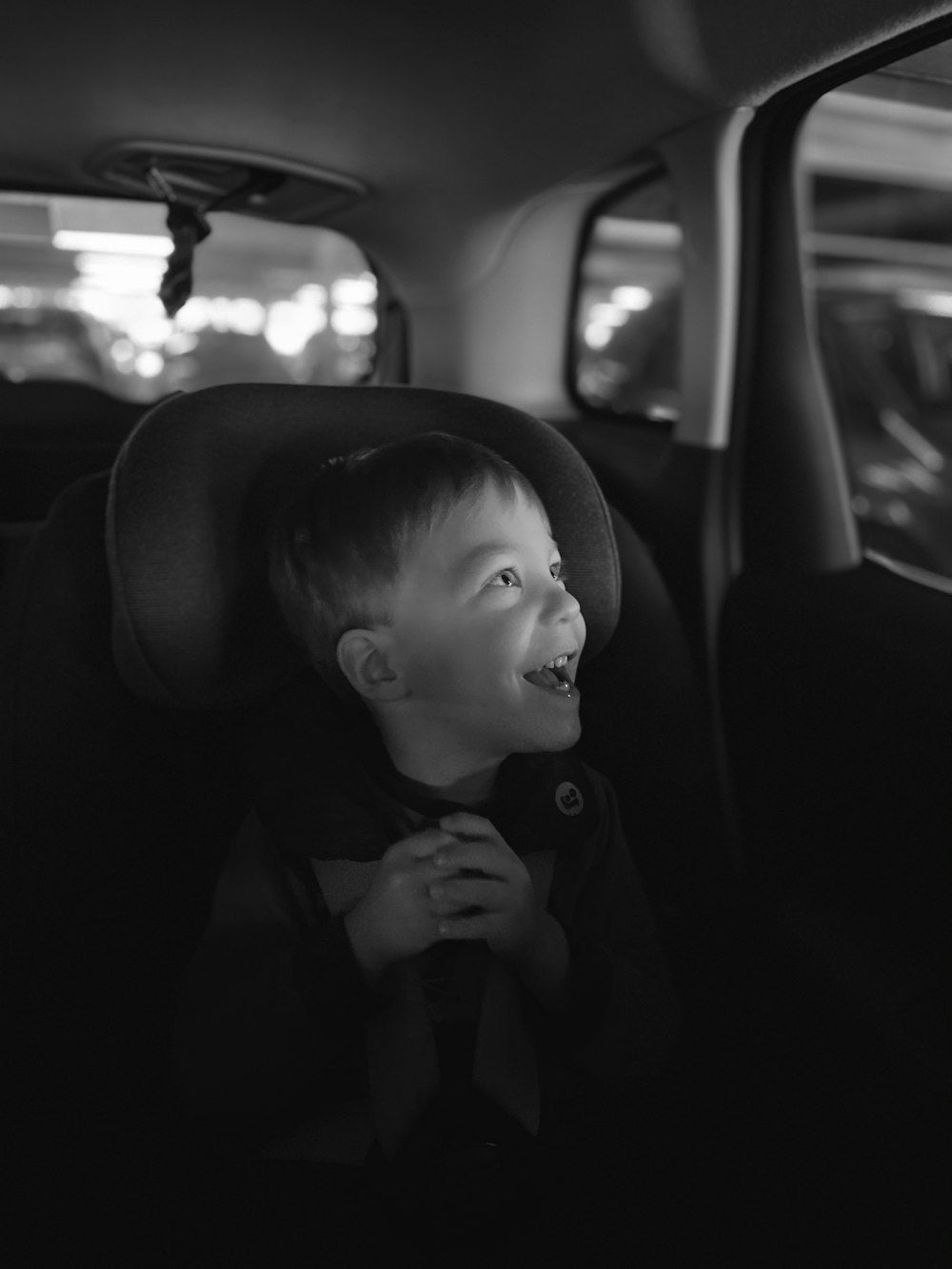 Child in car seat