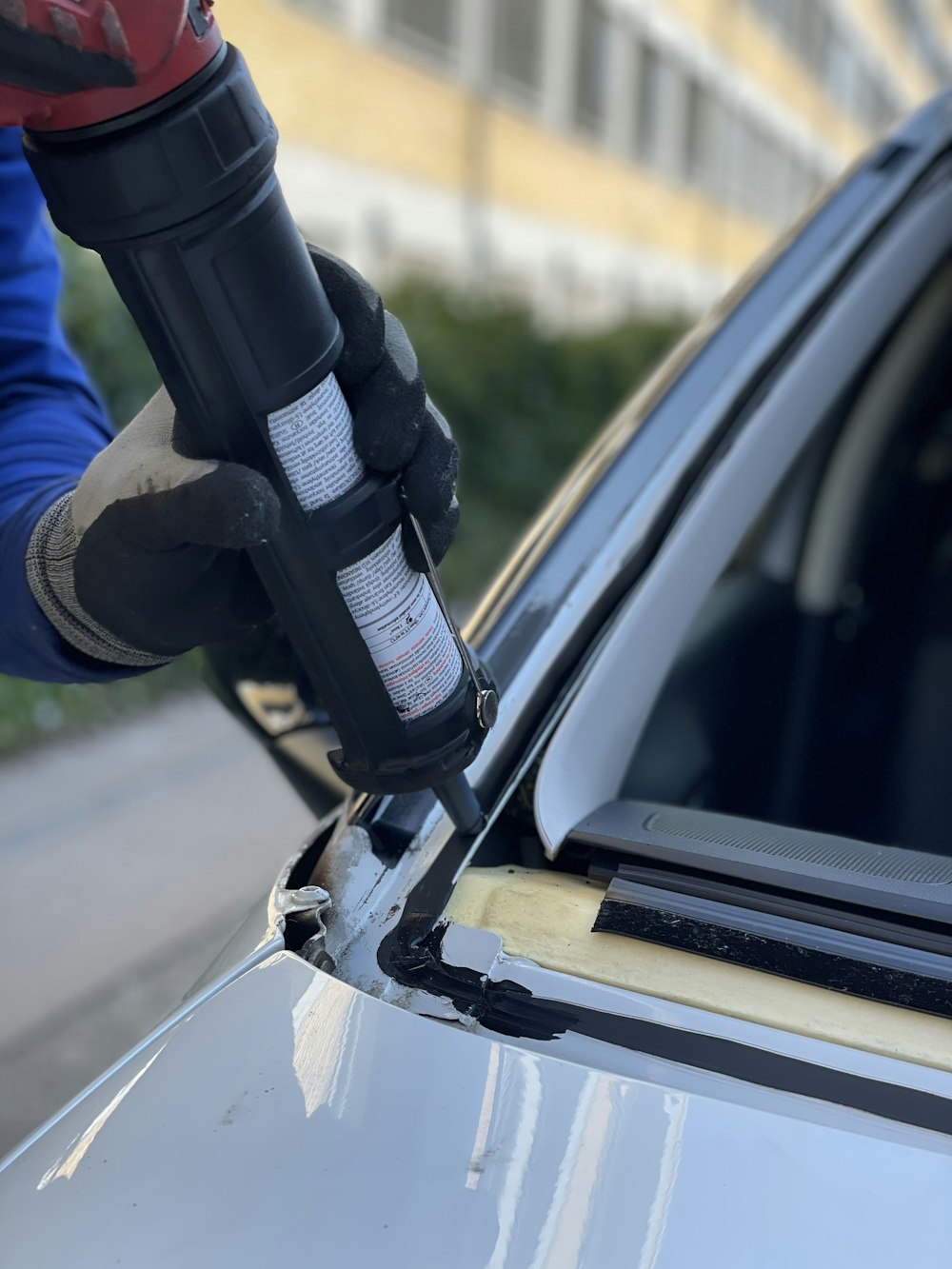 Windshield repair kit