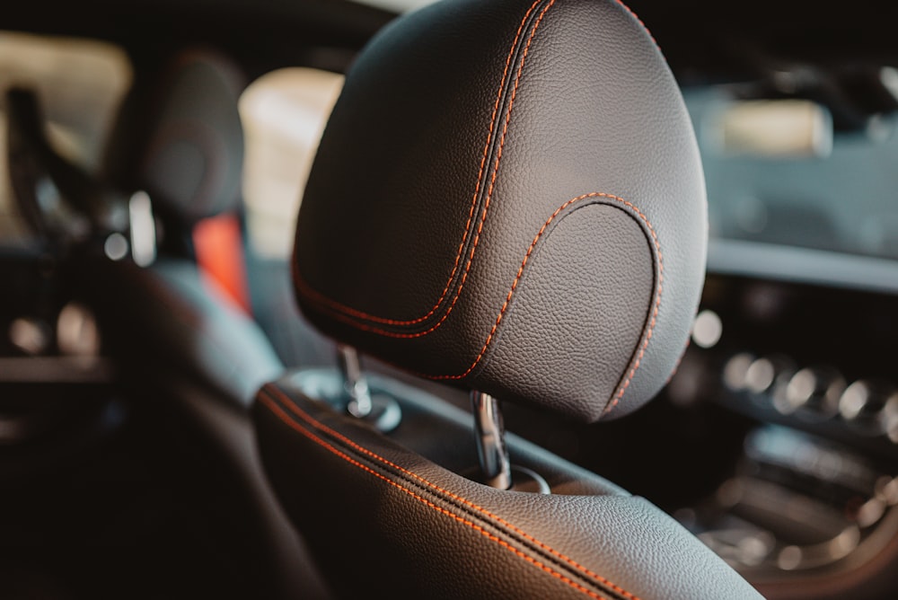 Memory foam car neck pillow and headrest cushion
