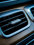 Close-up of a car air vent